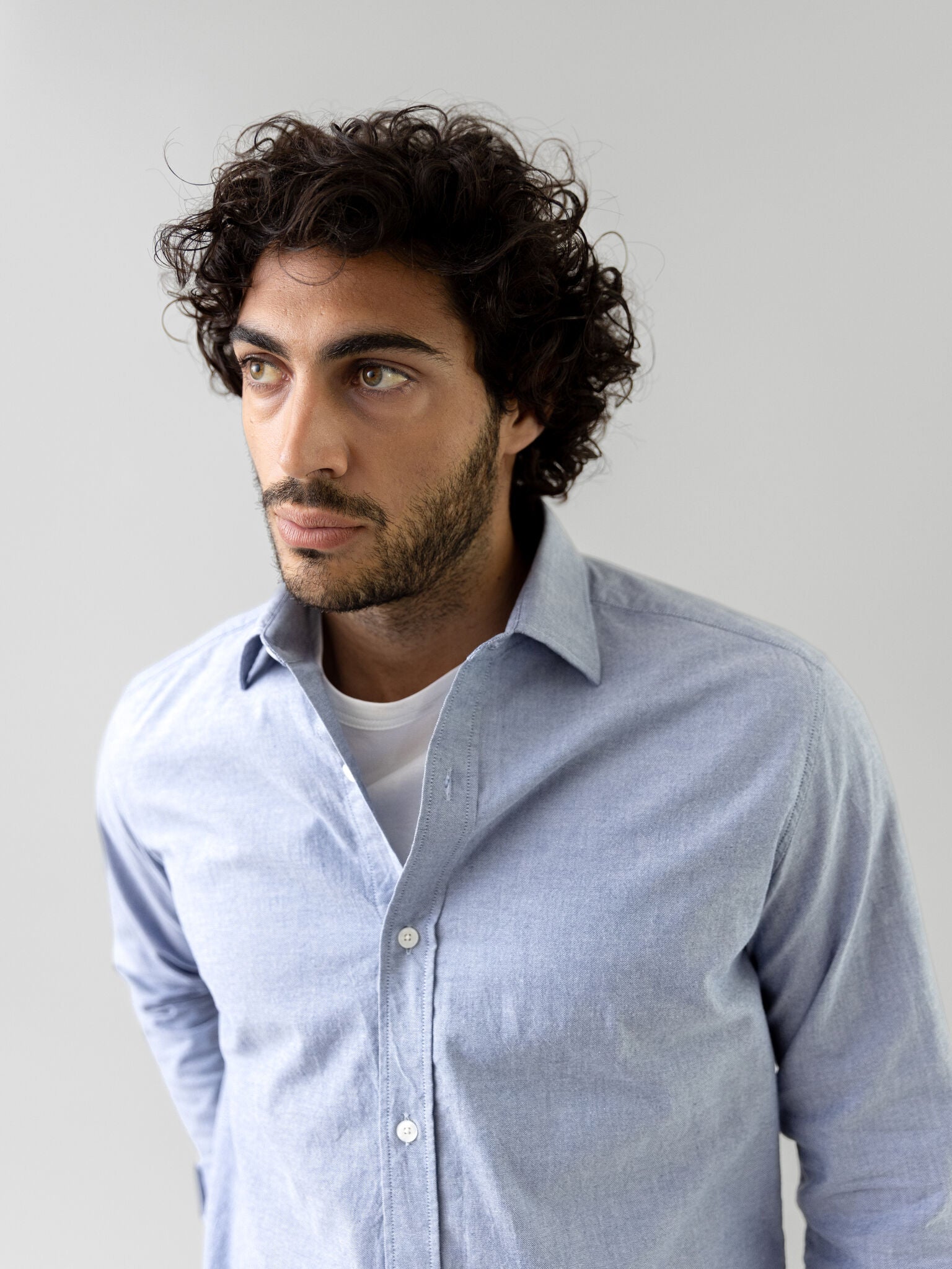 Modelshot / Light Blue / Detail